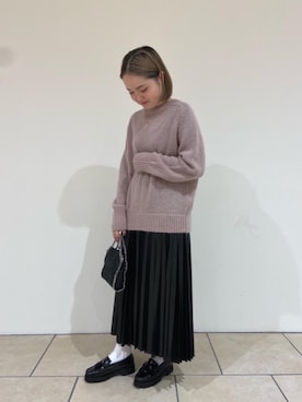 大塚 真弓さん（レディース・153cm）の冬コーディネート