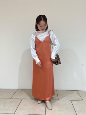 大塚 真弓さん（レディース・153cm）の冬コーディネート