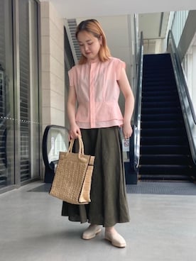 大塚 真弓さん（レディース・153cm）の春コーディネート