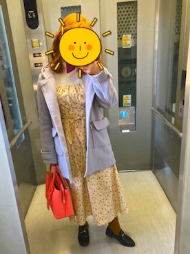 「dazzlin（ダズリン）のアイテム（ダッフルコート）」を使った、gaa069さん（レディース・158cm）の冬コーディネート