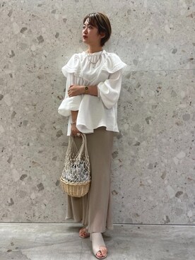 𝐡𝐢𝐧𝐚さん（レディース・156cm）の春コーディネート