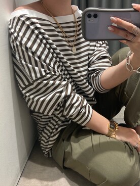 𝐡𝐢𝐧𝐚さん（レディース・156cm）の春コーディネート