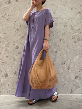 𝐡𝐢𝐧𝐚さん(レディース・156cm)の夏コーディネート