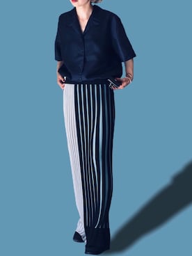 「sneeuw（スニュウ）のアイテム（スカート）」を使った、AI_NAKAGAWAさん（レディース・153cm）の夏コーディネート