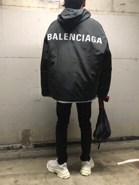 BALENCIAGA（バレンシアガ）のブルゾンを使った人気ファッション ...