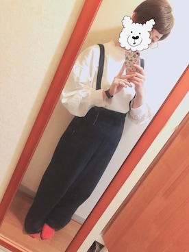 「アイテム（ピアス（両耳用））」を使った、ゆみねむさん（レディース・160cm・20代）の春コーディネート