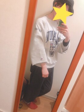 「preloved（プリラブド）のアイテム」を使った、ゆみねむさん（レディース・160cm）の冬コーディネート