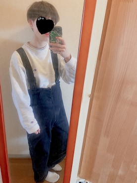 「GOOD DEAL（グッドディール）のアイテム」を使った、ゆみねむさん（レディース・160cm）の冬コーディネート