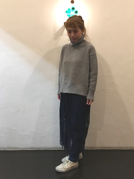 くみこさん（レディース・150cm）の冬コーディネート