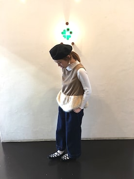 くみこさん（レディース・150cm）の冬コーディネート