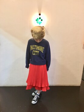 くみこさん（レディース・150cm）の秋コーディネート