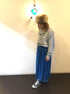 くみこさん（レディース・150cm）の冬コーディネート