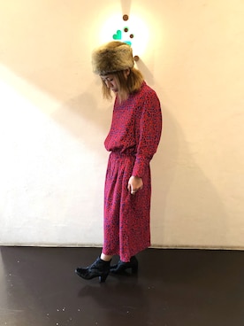 くみこさん（レディース・150cm）の冬コーディネート