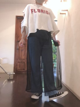 くみこさん（レディース・150cm）の夏コーディネート