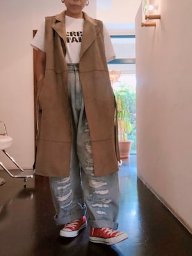 くみこさん（レディース・150cm）の秋コーディネート