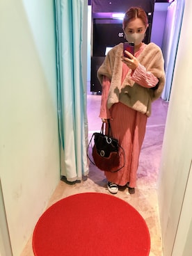 「HELK（ヘルク）のアイテム（ワンピース/ドレス）」を使った、くみこさん（レディース・150cm）の秋コーディネート
