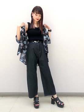 SHIZUKA❁⃘*.゚さん(レディース・160cm)の夏コーディネート