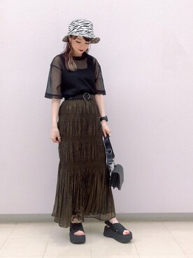 SHIZUKA❁⃘*.ﾟさん（レディース・160cm）の夏コーディネート