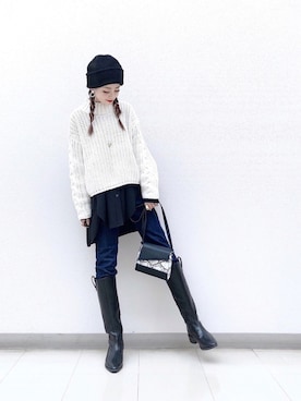 SHIZUKA❁⃘*.゚さん(レディース・160cm)の秋コーディネート