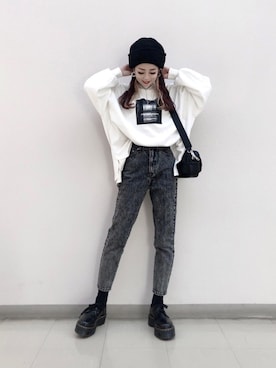 「モードストリート」｜「アイテム（その他シューズ）」を使った、SHIZUKA❁⃘*.ﾟさん（レディース・160cm）の秋コーディネート