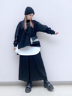 SHIZUKA❁⃘*.゚さん(レディース・160cm)の冬コーディネート
