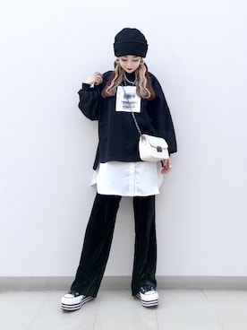 SHIZUKA❁⃘*.ﾟさん（レディース・160cm）の冬コーディネート