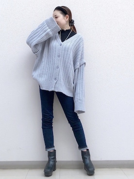 SHIZUKA❁⃘*.゚さん(レディース・160cm)の冬コーディネート