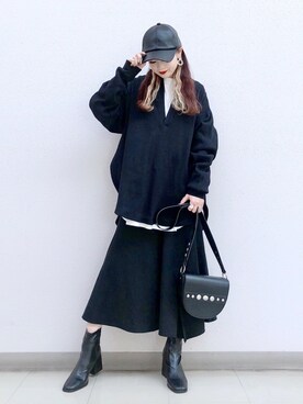 SHIZUKA❁⃘*.ﾟさん（レディース・160cm）の冬コーディネート