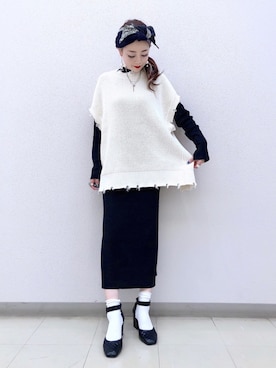 SHIZUKA❁⃘*.ﾟさん（レディース・160cm）の冬コーディネート