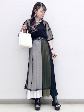 SHIZUKA❁⃘*.゚さん(レディース・160cm)の夏コーディネート