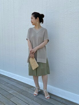 natsukoさん(レディース・155cm)の夏コーディネート