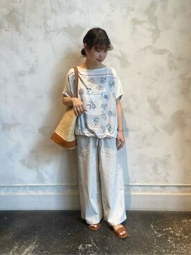 natsukoさん（レディース・155cm）の夏コーディネート