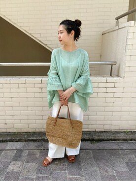 natsukoさん（レディース・155cm）の夏コーディネート