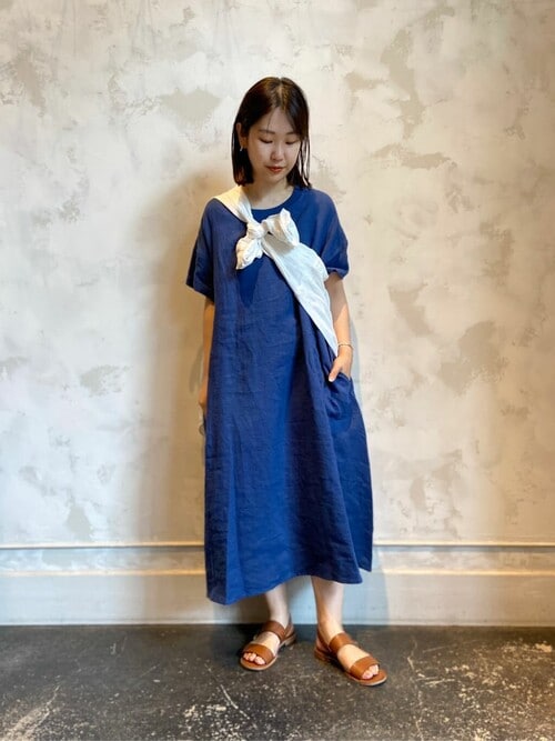 BEARDSLEY（ビアズリー）の「リネンTワンピース（ワンピース）」 - WEAR