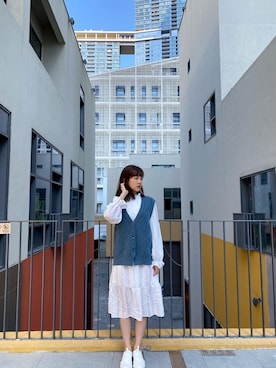 「Self（セルフ）のアイテム（ジャケット/アウター）」を使った、SU. 樹兒さん（レディース・164cm）の冬コーディネート
