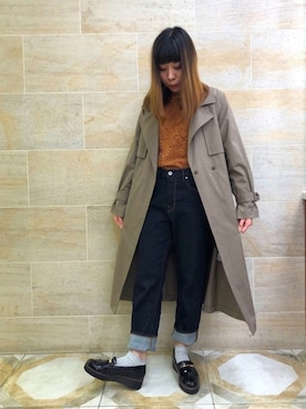 ano.さん(レディース・161cm)の秋コーディネート