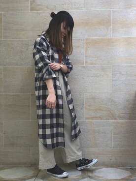 ano.さん（レディース・161cm）の秋コーディネート