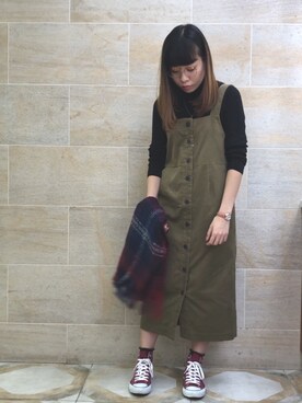 ano.さん（レディース・161cm）の秋コーディネート