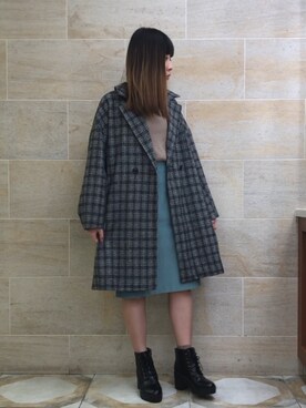 ano.さん（レディース・161cm）の秋コーディネート