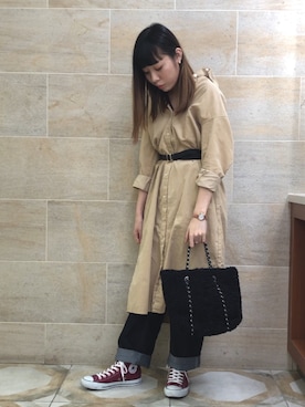 ano.さん（レディース・161cm）の秋コーディネート