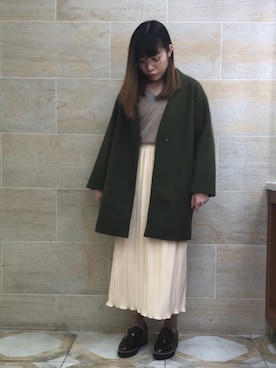 ano.さん（レディース・161cm）の秋コーディネート