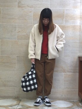 ano.さん（レディース・161cm）の秋コーディネート