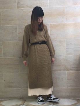 ano.さん（レディース・161cm）の秋コーディネート