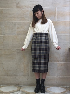 ano.さん（レディース・161cm）の秋コーディネート