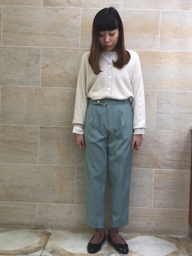 ano.さん（レディース・161cm）の冬コーディネート