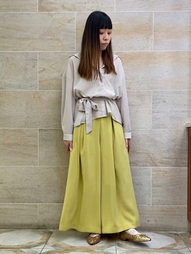 ano.さん(レディース・161cm)の春コーディネート