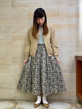 ano.さん(レディース・161cm)の春コーディネート