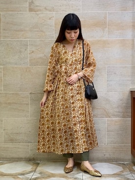 ano.さん（レディース・161cm）の春コーディネート