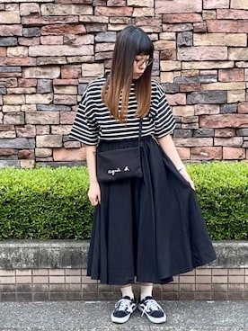 ano.さん（レディース・161cm）の春コーディネート