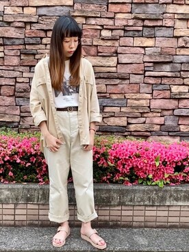 ano.さん(レディース・161cm)の夏コーディネート